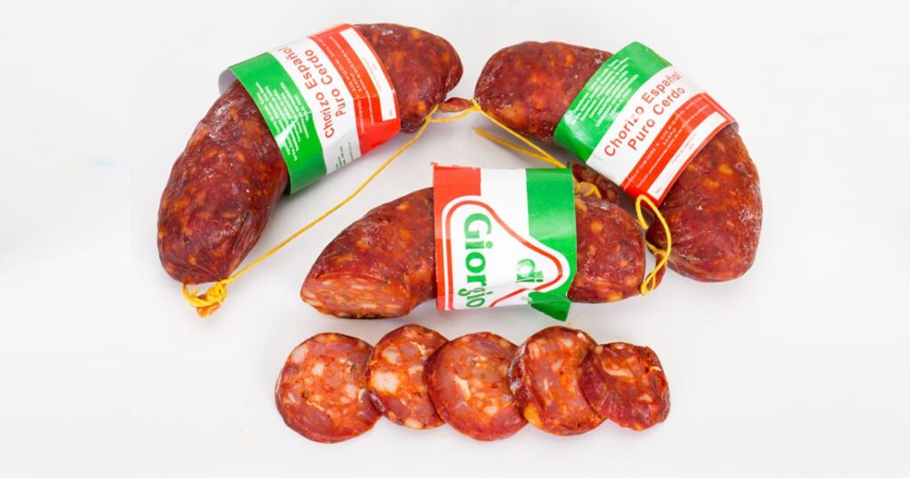 Chorizo español (candelario o colorado).