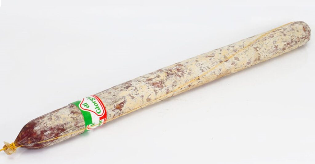 Longaniza bastón. Fiambres y embutidos frigorifico Di Giorgio.